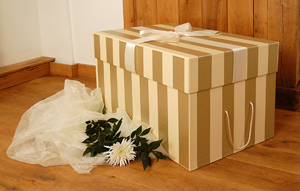 Wedding dress box